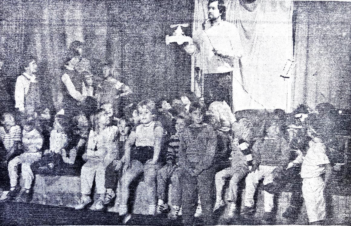 Silberseehalle wurde zur Elefantendisco Silberseehalle wurde zur Elefantendisco