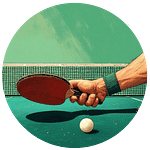 Icon für die Tischtennis-Gruppe der DSGE