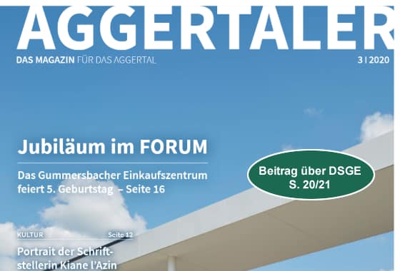 „Der Aggertaler“ berichtet über die DSGE „Der Aggertaler“ berichtet über die DSGE
