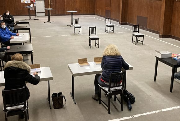 DSGE-Mitgliederversammlung 2021 ohne Mitglieder DSGE-Mitgliederversammlung 2021 ohne Mitglieder